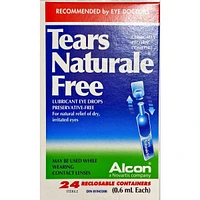 Tears Naturale Free Lubricant Eye Drops Preservative Free