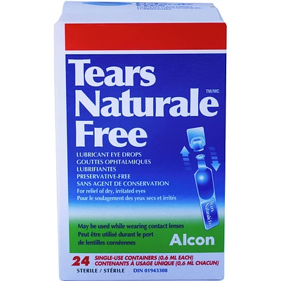 Tears Naturale Free Lubricant Eye Drops Preservative Free