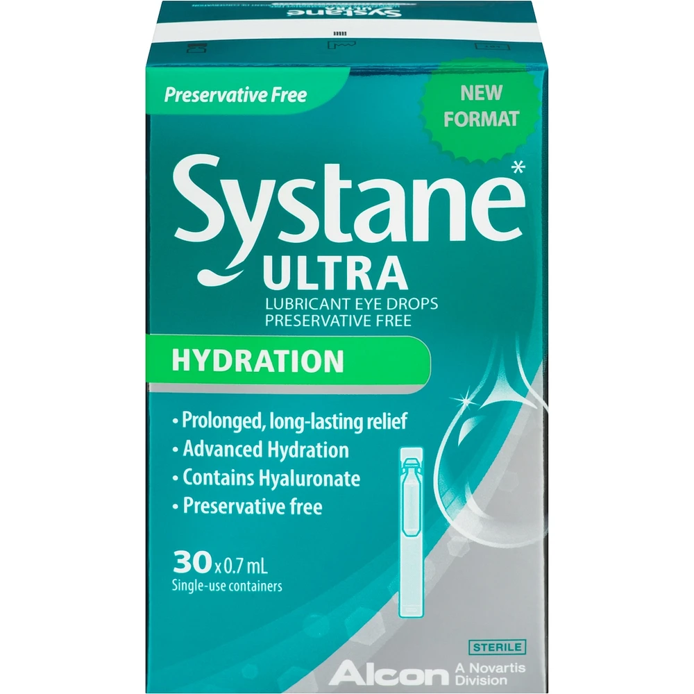 Systane® Ultra Hydration Preservative Free Lubricant Eye Drops