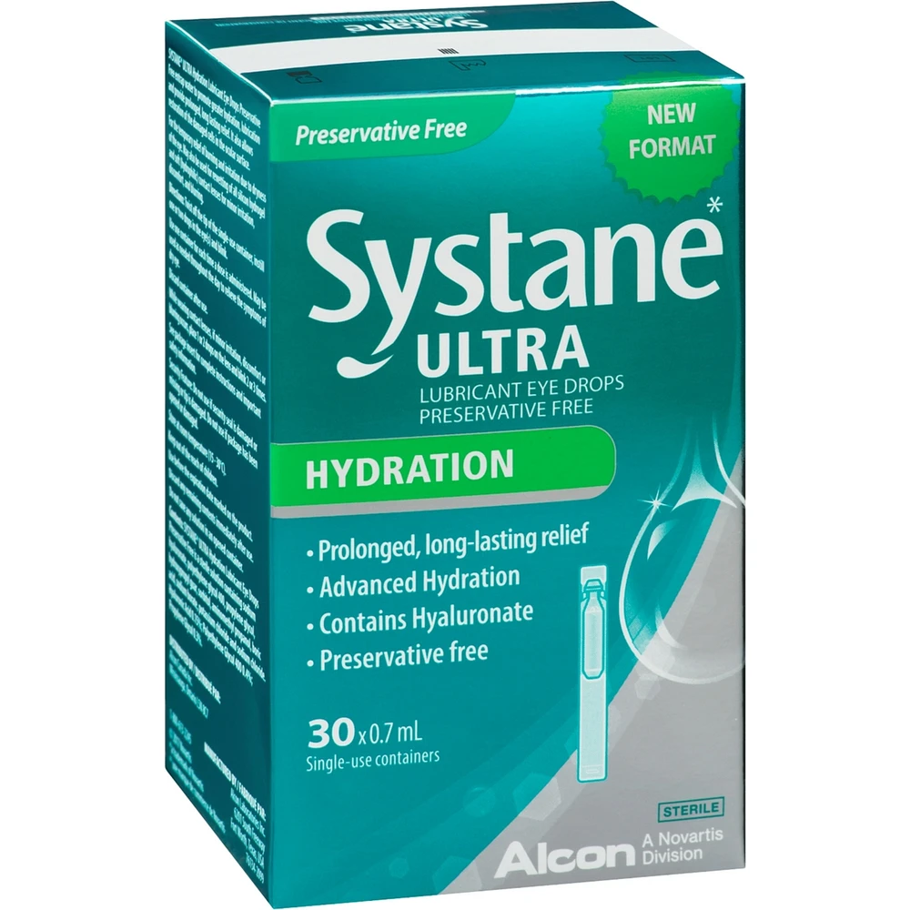 Systane® Ultra Hydration Preservative Free Lubricant Eye Drops