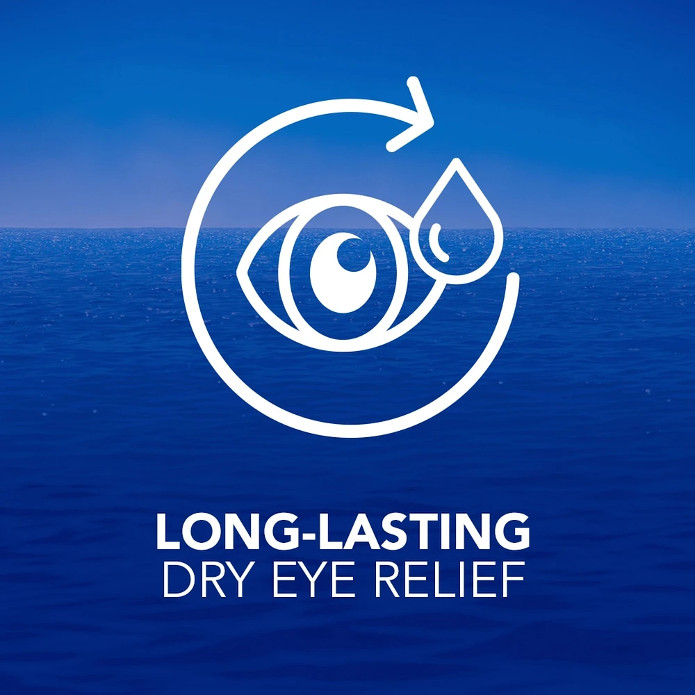 hydraSense Advanced Eye Drops, For Dry Eyes, Preservative Free, Naturally Sourced Lubricant, With Provitamin B5