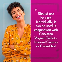 Canesten Crème antifongique externe pour les infections à levures, soulagement des démangeaisons et de la sensation de brûlure, 15 g