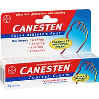 Canesten Antifungal 1-Percent Topical Cream, Relieves Itching, Burning, Scaling, Soreness, 15g