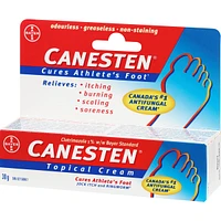 Canesten Antifungal 1-Percent Topical Cream, Relieves Itching, Burning, Scaling, Soreness, 15g
