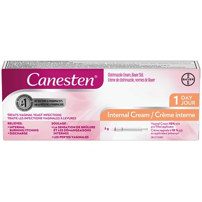 Canesten Day Internal Cream for Yeast Infection