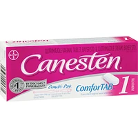 Canesten Combi 1 Day ComforTAB Vaginal Tablet and External Cream for Yeast Infection , 1 Treatment