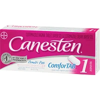 Canesten Combi 1 Day ComforTAB Vaginal Tablet and External Cream for Yeast Infection , 1 Treatment