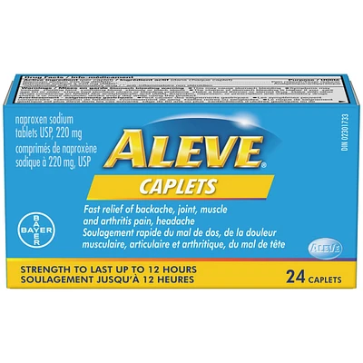 ALEVE Pain Relief, Clinically Proven, Fast-Acting, Long-Lasting, Naproxen Sodium