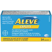 ALEVE Pain Relief, Clinically Proven, Fast-Acting, Long-Lasting, Naproxen Sodium