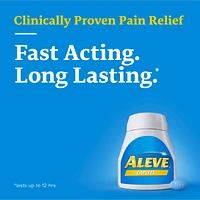 ALEVE Pain Relief, Clinically Proven, Fast-Acting, Long-Lasting, Naproxen Sodium