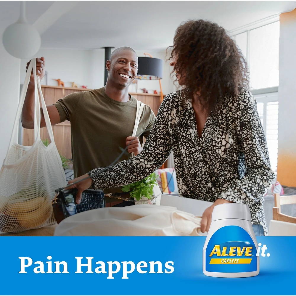ALEVE Pain Relief, Clinically Proven, Fast-Acting, Long-Lasting, Naproxen Sodium