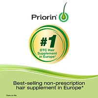 PRIORIN Hair Growth Stimulant, For Women and Men, with Biotin