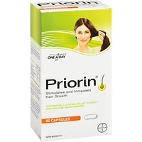 PRIORIN Hair Growth Stimulant, For Women and Men, with Biotin