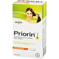 PRIORIN Hair Growth Stimulant, For Women and Men, with Biotin