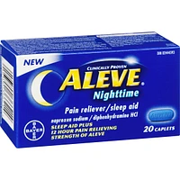 ALEVE Nighttime, Pain Reliever and Sleep Aid, Naproxen Sodium