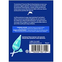 Filtres protecteurs pour Mouche bébé hydraSense, Soins du nez pour bébé, usage unique, 40 filtres