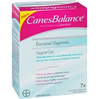 CanesBalance Bacterial Vaginosis Vaginal Gel, Effective relief of odour and vaginal discharge, 7 Single-Use Applicators