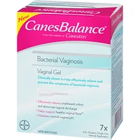 CanesBalance Bacterial Vaginosis Vaginal Gel, Effective relief of odour and vaginal discharge, 7 Single-Use Applicators