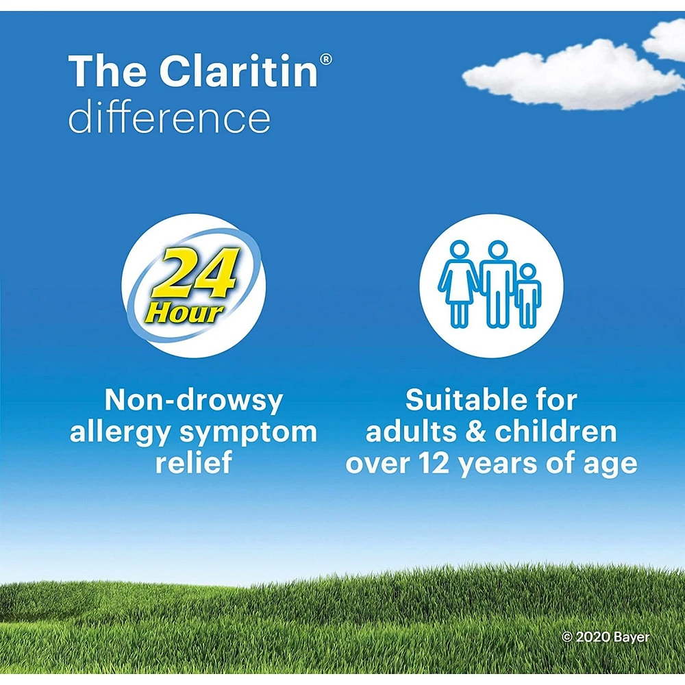 Claritin Allergy Medicine, 24-Hour Non-Drowsy Relief 10 mg, Value Pack, 85 Tablets