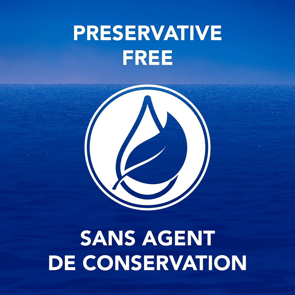 Gouttes oculaires hydraSense pour yeux secs, soulagement rapide et durable, san agent de conservation, lubrifiant de source naturelle, 2 x 10 mL