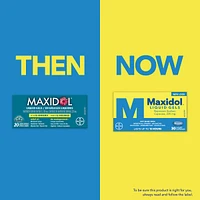 Maxidol Liquid Gels, Fast Relief of Pain such as Menstrual Cramps, Headaches, Backaches, Migraine Pain and Muscle Pain, 220mg Naproxen Sodium, 30 Liquid Capsules