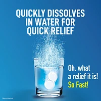 Antacid Heartburn Relief Effervescent Tablets - Antacid Tablets For Heartburn And Upset Stomach, Contains Sodium Bicarbonate And Citric Acid, Lemon Lime Flavour