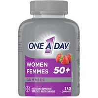 One A Day Women 50 Plus Multivitamin Gummies- Advanced Multivitamin Gummy with Immunity Support & B-Complex, Formulated with Vitamins & Minerals for Women 50+, 130 Gummies