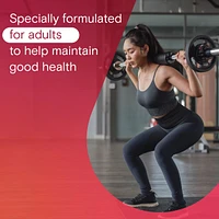 Adult Multivitamin Gummies - Daily Gummy Multivitamins For Men And Women With Vitamins A, B6, B12, C, D, E, Biotin and Zinc, Supports Immunity And Bone Health