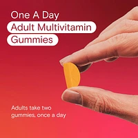 Adult Multivitamin Gummies - Daily Gummy Multivitamins For Men And Women With Vitamins A, B6, B12, C, D, E, Biotin and Zinc, Supports Immunity And Bone Health