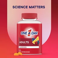 Adult Multivitamin Gummies - Daily Gummy Multivitamins For Men And Women With Vitamins A, B6, B12, C, D, E, Biotin and Zinc, Supports Immunity And Bone Health