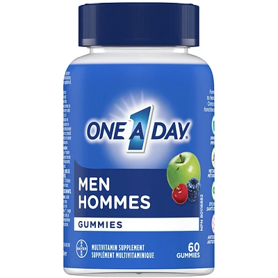 Men's Multivitamin Gummies - Daily Gummy Vitamins For Men With Vitamin A, C, D, Zinc For Immune And Bone Health, Biotin For Energy Metabolism, Vitamin E