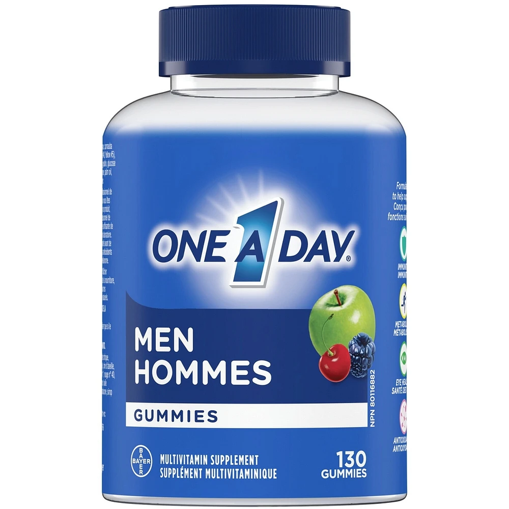 ONE A DAY HOMMES GUMMIES 62719