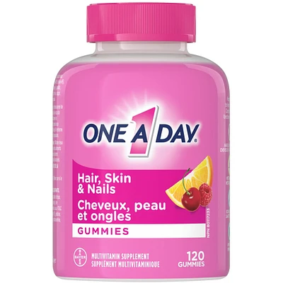 Multi+ Hair, Skin & Nails Multivitamin Gummies - Daily Vitamin Plus Support For Healthy Hair, Skin And Nails With Biotin And Vitamins A, C, E And Zinc For Women and Men