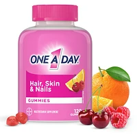 Multi+ Hair, Skin & Nails Multivitamin Gummies - Daily Vitamin Plus Support For Healthy Hair, Skin And Nails With Biotin And Vitamins A, C, E And Zinc For Women and Men