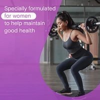 Multivitamines One A Day pour femmes – Vitamines quotidiennes pour femmes – Multivitamines pour femmes avec vitamines A, C et D, zinc pour le soutien immunitaire, vitamines E et B12, biotine, calcium et fer