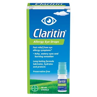 Allergy Eye Drops, Preservative-Free, Long-lasting relief
