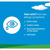 Allergy Eye Drops, Preservative-Free, Long-lasting relief