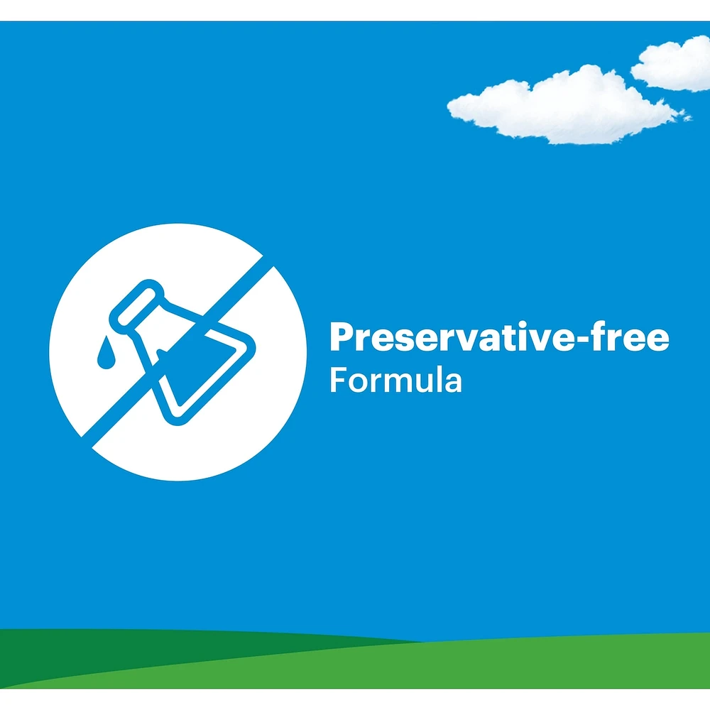 Allergy Eye Drops, Preservative-Free, Long-lasting relief