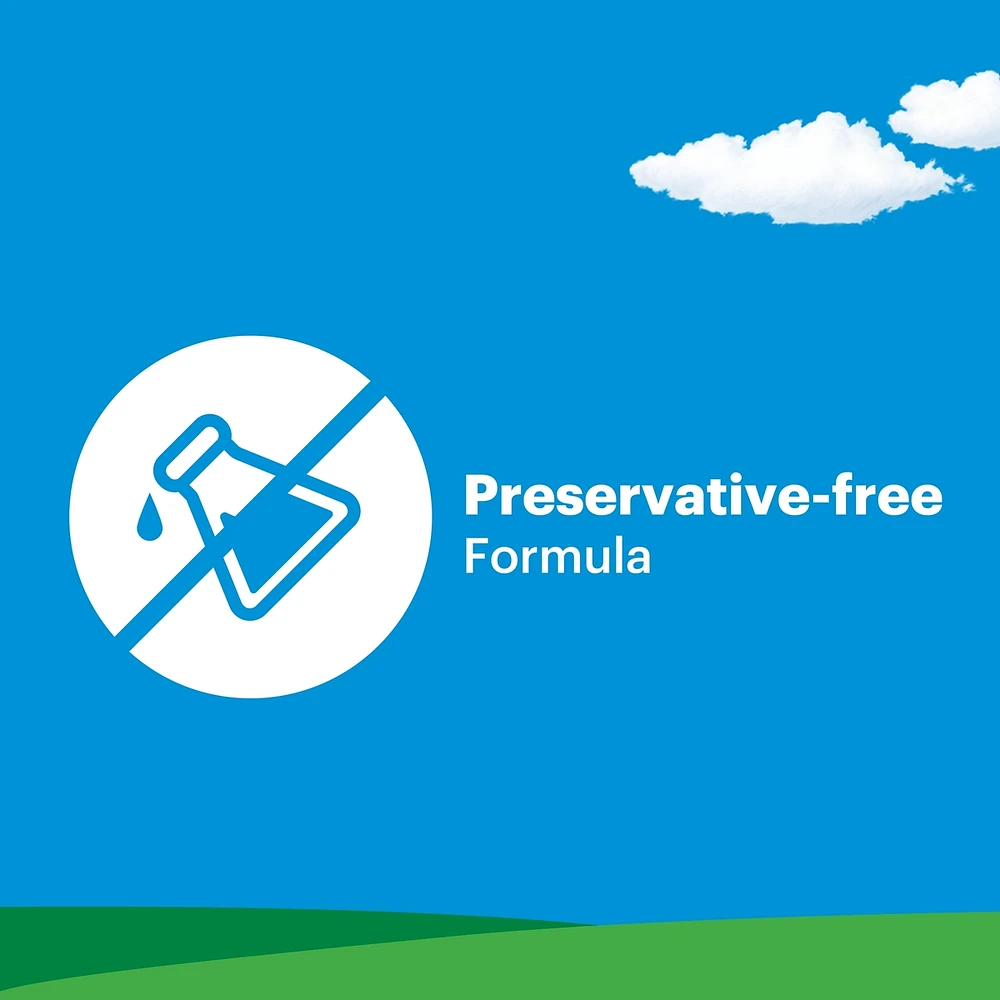 Allergy Eye Drops, Preservative-Free, Long-lasting relief