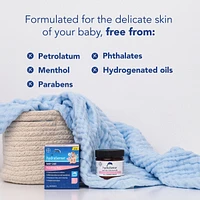 hydraSense Baby Care Soothing Rub – Gently Soothes & Comforts, Petrolatum-free, Non-irritating, Made with Naturally Sourced Ingredients Eucalyptus, Lavender, and Chamomile, Pediatrician Tested