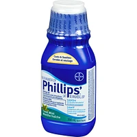 Phillips Milk of Magnesia Mint, Constipation Relief, Cramp Free, Stimulant-Free, Saline Laxative, 350ml