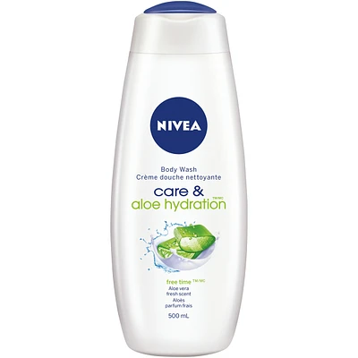 NIVEA Care & Aloe Hydration Body Wash
