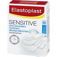 ELASTOPLAST Sensitive Adhesive Bandages, 40 Assorted Shapes