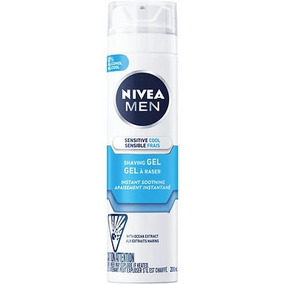 NIVEA MEN Sensitive Skin Cooling Shaving Gel