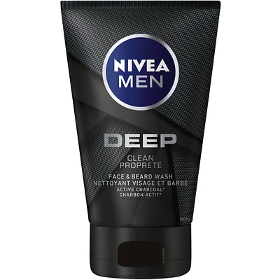 NIVEA MEN DEEP Face & Beard Wash