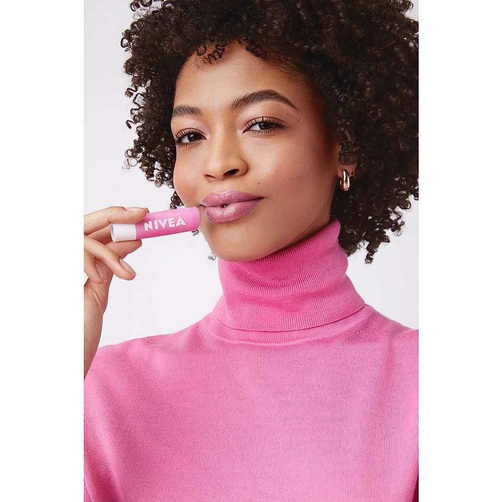 NIVEA Pearly Shine Lip Balm (2x4.8g)