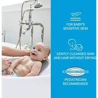 Aquaphor Baby Wash & Shampoo for Baby's Sensitive Skin