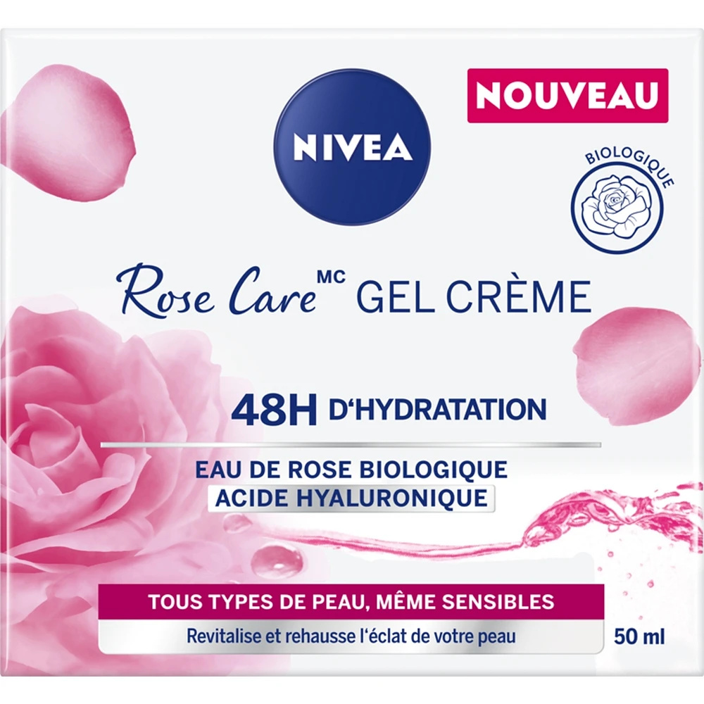 Rose Care Gel Cream 48H Moisture 50mL
