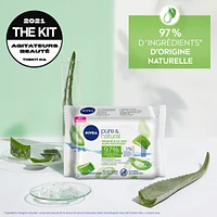 Biodegradable pure & natural ™ Cleansing Wipes