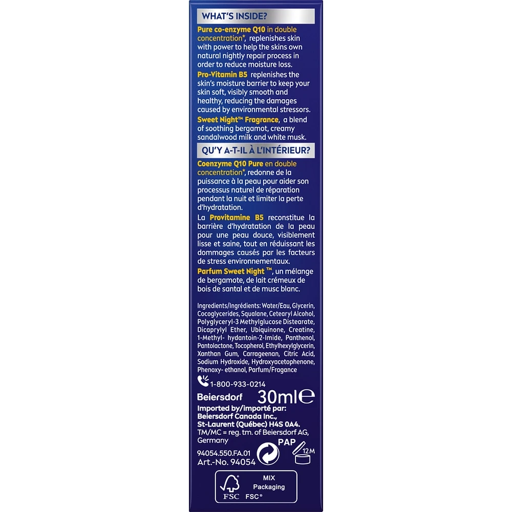 Q10 Anti-wrinkle Ultra Serum Night Recovery